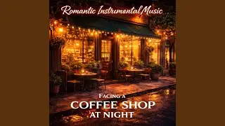 Facing Warm Coffee Shop Lights