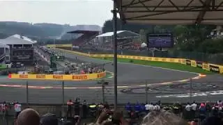 F1 Spa Francorchamps 2017 - view from Gold 8