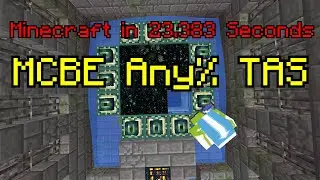 [TAS] Minecraft Bedrock Beaten in Under 25 Seconds