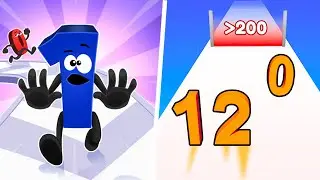 Satisfying Mobile Games - Number Leveling, Join Number ... 2048 Gameplay