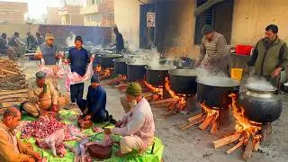 The Art of Preparing Mutton Qorma and Beef Steam for a 3000 Guest Luxury Pakistani Wedding