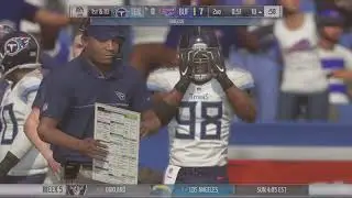 Madden NFL 19 Buffalo Bills vs Tennessee Titans Week 5 2019 season