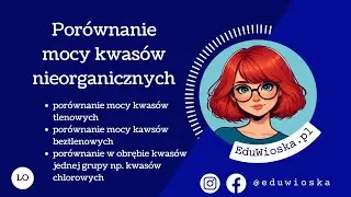 Kiedy kwas jest mocny, a kiedy słaby?