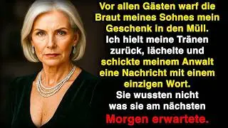 „Diesen Müll brauche ich nicht“, sagte sie lachend und warf mein Geschenk weg  Also habe ich ihr