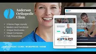 Anderson | Orthopedic Clinic & Medical Center WordPress Theme | Themeforest Website Templates and