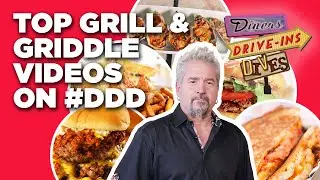 Top Grill and Griddle #DDD Videos with Guy Fieri | Diners, Drive-Ins and Dives | Food Network
