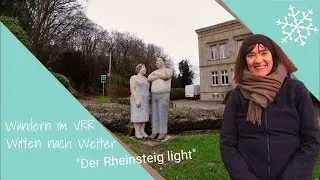 Wandern im VRR - Der Rheinsteig Light; von Witten nach Wetter