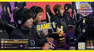 DAY 1 - Reject VS Luminosity Gaming - GAME 1! Pokemon Unite World Championships 2025