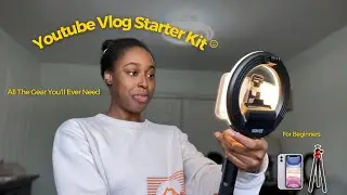 YOUTUBE STARTER KIT: VLOG GEAR ♡ BEGINNER TIPS ♡ UNBOXING