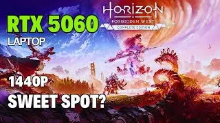 Can RTX 5060 Laptop Handle Horizon Forbidden West? (1080p vs 1440p vs 4K)