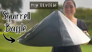 Squirrel Baffle Review &ndash; Easy Bird Feeder Protection from Squirrels!