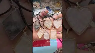 How I make seashell pendants #shorts #hobby