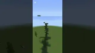 it's a pine tree:) Day 20 of building custom trees until I get viral. #minecraft #timelapse #short