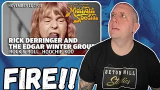 FIRST TIME Hearing Rick Derringer & The Edgar Winter Group - Rock and Roll Hoochie Koo || Fire!! 🔥