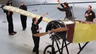 Sortie d'Aeroscopia du Morane-Saulnier type G