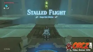 Legend of Zelda Breath of the Wild Daqa Koh Shrine Stalled Flight Trial Gameplay Walkthrough