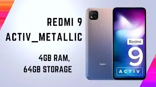 Redmi 9 Activ_Metallic Purple, 4GB RAM, 64GB Storage || latest android mobile