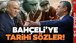 Özgür Özel Kürsüden Devlet Bahçeli'ye Ses Yükseltti! Gündeme Damga Vuran Emekli Çıkışı