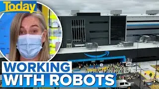 Inside Amazon Australia's enormous robotic fulfilment centre in Sydney | Today Show Australia