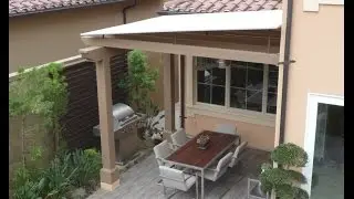 🏡 Irvine Sloped Awning Trellis Cover – Elegant Outdoor Upgrade by Classic