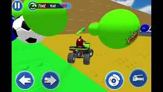 Superman Takes on Extreme ATV Challenge! Brutal Crashes & Insane Obstacles Are Too Easy!