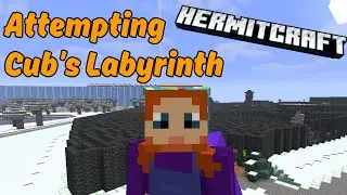 Attempting To Survive Cubfan's Labyrinth | Hermitcraft Season 10 World Download | Minecraft