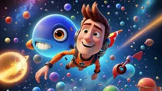 Ricky Rocket Makes a Turn | Fun Space Song for Kids | Nursery Rhymes and Baby Learning Songs