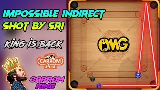 Carrom Pool😱Hardest indirect shot😱🔥 impossible shot by sri #short #shortvideo