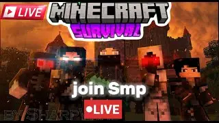 Hindi Minecraft Live 🔴 XforheHQ SMP 😱