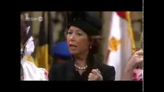 Hommage &agrave; la reine Fabiola avec chants espagnole et castagnettes