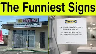 The Funniest Sign Ever Spotted in Public &ndash; You&rsquo;ll Laugh Harder Than You Should! || Happy Panda