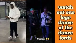 One leg dance by Poco lee & zlatan | one legged dance challenge