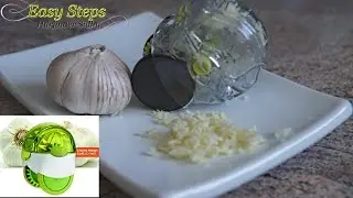 Garlic Chopper | How To Chop or Mince Garlic Without Smell