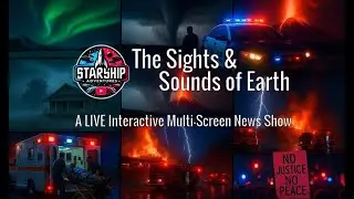 🔴Tonight on The Signs & Sounds of Earth: Dearborn Protest, Portland Unrest, Comet 3I/ATLAS, Solar F