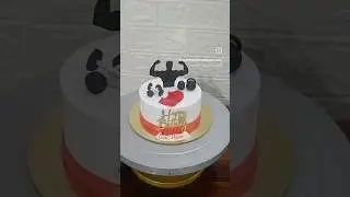 Gym theme cake design #cakedesign #gymthemecakedesign #cakedecorating #shortsindia
