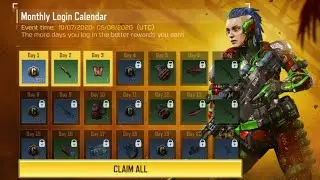 MONTHLY LOGIN CALENDAR OVERVIEW IN COD MOBILE | SEASON 8: THE FORGE