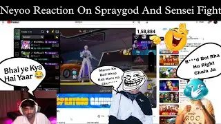 Neyoo Reaction On Spraygod And Sensei Fight 😂😂 #sensei #spraygod #neyoo  #neyooreaction 