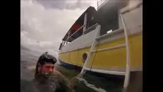 komodo islands - swimming with manta rays