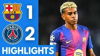 Barcelona vs PSG (1-2) Highlights | UEFA Champions League 2025/26