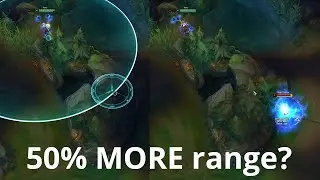 Trick to get 50% MORE Syndra W range! #Shorts