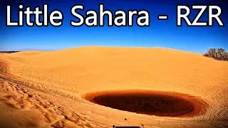 RZR ride through Little Sahara Sand Dunes