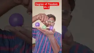 Degree of freedom Triatomic molecule| Physics|KTOG. #physics #viralvideo #science #jeebatch