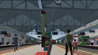 High speed local train||cartoon train video||railgadi||#train#railway#railgadi#trainsimulator#train