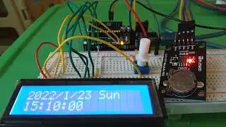 (Arduino) ELEGOO The Most Complete Starter Kit - Lesson 19「Real Time Clock Module」