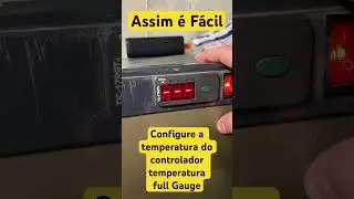 How to change the temperature on a full gauge controller.