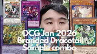 [游戏王Yu-Gi-Oh] *SAMPLE COMBO BRANDED DRACOTAIL*