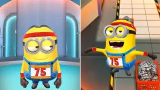 Jogger Minion Runs at Anti-Villain League & Prison | Despicable Me: Minion Rush [Android/IOS]