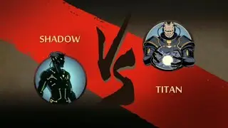 Shadow Fight 2. Titan boss fight. cutscene and credit.