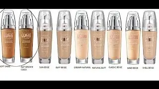 Loreal True Match Lumi Foundation Soft Sable and Nut Brown Coca Review/Swatches