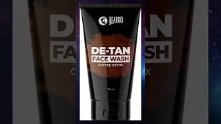 BEARDO De-Tan Face wash for Men #shorts #shortsfeed